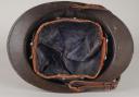 Photo 4 : 490	CASQUE ADRIAN D'INFANTERIE, modèle 1926, avec couvre-casque.
