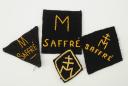 QUATRE INSIGNES DU MAQUIS DE SAFFRÉ, Seconde Guerre Mondiale. 31986R