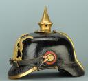 Photo 2 : CASQUE À POINTE TROUPE D'INFANTERIE DU WÜRTEMBERG, modèle 1895.