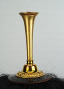 Photo 3 : HAARBUSCH POUR CASQUE À POINTE D'OFFICIER FUSSARTILLERIE PRUSSE, modèle 1895.