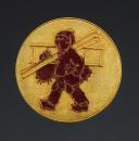 INSIGNE GROUPEMENT 10 groupe 10 GRANDE CHARTREUSE DES CHANTIERS DE JEUNESSE, Seconde Guerre Mondiale. 31866-9