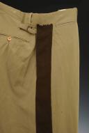 PANTALON DROIT D'OFFICIER, modèle 1921, Troisième République - Seconde Guerre Mondiale. 28358-1