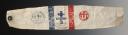 BRASSARD DES FORCES FRANÇAISES DE L'INTÉRIEUR DU MOUVEMENT « VAGABON-BIEN-AIMÉ » DE LA RÉGION DU HAVRE, Seconde Guerre Mondiale. 31311R