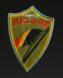 ÉCUSSON GROUPEMENT 23 groupe 11 MALGRÉ DES CHANTIERS DE JEUNESSE 1er type, Seconde Guerre Mondiale. 31906-6