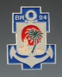 INSIGNE DU 24ème BATAILLON DE MARCHE DU LEVANT, Seconde Guerre Mondiale. 31775R