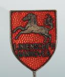 ÉPINGLETTE PORTÉE PAR LES MARINS DU NAVIRE "HANOVRE", République de Weimar. 22305-23