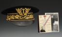 CASQUETTE DU SOUS-PRÉFET LOUIS DOMINIQUE GIRARD CHEF DU CABINET CIVIL DU MARÉCHAL PÉTAIN EN 1944, Modèle 1942, Seconde Guerre Mondiale. 28530R