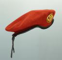 Photo 2 : BÉRET ROUGE PARACHUTISTE DES TROUPES DE MARINE, type 2. 