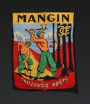 PATCH GROUP 27 MANGIN TOUJOURS PRÊT OF THE YOUTH WORKSHOPS, 1st model, World War II. 31674-1