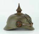 Photo 3 : 262	CASQUE A POINTE TROUPE ERSATZ D'UN SOLDAT DU 8. Lothringisches Infanterie-REGIMENT Nr. 159, vers 1914-1915.