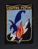 ÉCUSSON DU CENTRE PEPIN DES CHANTIERS DE JEUNESSE ET MONTAGNE, Seconde Guerre Mondiale. 31735-4R