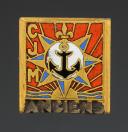 INSIGNE DE BOUTONNIÈRE DES ANCIENS GÉNÉRAL DES CHANTIERS DE JEUNESSE DE LA MARINE, Seconde Guerre Mondiale. 31798-3