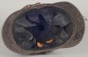 Photo 4 : 263	CASQUE A POINTE TROUPE ERSATZ AVEC SON COUVRE-CASQUE DU 9. Badisches Infanterie-REGIMENT Nr.170, modèle 1914-1915. 