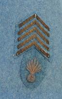 Photo 5 : VAREUSE DE SOUS-OFFICIER DU 141ème RÉGIMENT D'AIX EN PROVENCE.