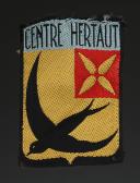 ÉCUSSON DU CENTRE HERTAUT DES CHANTIERS DE JEUNESSE ET MONTAGNE DE SAVOIE, Seconde Guerre Mondiale. 31736-1