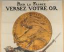 Photo 2 : 166	Affiche «POUR LA FRANCE VERSEZ VOTRE OR»