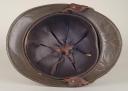 Photo 4 : 498	CASQUE ADRIAN DU COMMERCE D'OFFICIER DES TROUPES COLONIALES, modèle 1926.