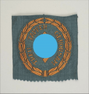 Photo 1 : INSIGNE DE MANCHE DES UNITÉS DE GENDARMERIE DES SCHUTZMANNSCHAFT BATAILLONE, SD/Schutzmannschaften Ärmelabzeichen für Mannschaften der Gendarmerie, Seconde Guerre Mondiale.
