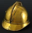 Photo 3 : CASQUE DE SAPEURS-POMPIERS DE PARIS, type 1895.