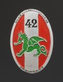 INSIGNE GROUPEMENT 43 LA MARNE DES CHANTIERS DE JEUNESSE, Seconde Guerre Mondiale. 31933-1R