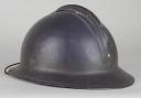 Photo 3 : 500	CASQUE ADRIAN D'OFFICIER DES TROUPES COLONIALES, modèle 1926.