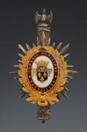 LAPEL BADGE OF A MEMBER OF THE VERSAILLES MUNICIPAL COUNCIL, Third Republic. 31644R