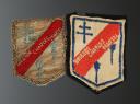DEUX INSIGNES DE LA BRIGADE CHARLES MARTEL DE LA RÉSISTANCE DES FORCES FRANÇAISES DE L'INTÉRIEUR, Seconde Guerre Mondiale. 31993R
