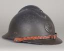 Photo 5 : 501	CASQUE ADRIAN D'OFFICIER DES SPAHIS, TIRAILLEURS, OU ZOUAVES, modèle 1926.