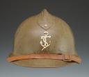 CASQUE ADRIAN DE LA MARINE ET DE LA COLONIALE, modèle 1926, Seconde Guerre Mondiale. 28568R