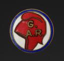 INSIGNE D'UN MEMBRE DES GROUPES D'ACTION ET DE RÉSISTANCE ANTI-OAS, Guerre d'Algérie - Cinquième République. 31786R