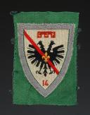 PATCH GROUPING 14 OF DU GUESCLIN group 8 of the 2nd model OF THE YOUTH WORKSHOPS small size, Second World War. 31664-7R
