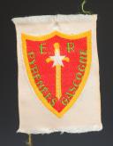 PATCH FROM THE REGIONAL SCHOOL OF CHIEFS OF PYRÉNÉES-GASCOGNE OF THE YOUTH BUILDING PROGRAM, 2nd type; Second World War. 31718-2R