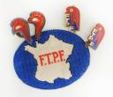 INSIGNES D'AMICALE DES FRANCS TIREURS ET PARTISANS, Quatrième République. 32000R