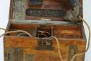 Photo 12 : TÉLÉPHONE DE CAMPAGNE ALLEMAND FF-16 TYPE B, Feldfernsprecher modèle 1916.