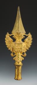 FLAG STICK OF THE IMPERIAL RUSSIAN ARMY, 1880-1917, Period of Nicholas II. 23184
