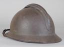 Photo 2 : CASQUE ADRIAN DES TROUPES COLONIALES OU DE LA MARINE NATIONALE, modèle 1926.
