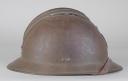 Photo 3 : CASQUE ADRIAN DES TROUPES COLONIALES OU DE LA MARINE NATIONALE, modèle 1926.