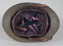 Photo 4 : CASQUE ADRIAN DES TROUPES COLONIALES OU DE LA MARINE NATIONALE, modèle 1926.