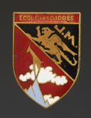 INSIGNE DE L'ÉCOLE DES CADRES DES CHANTIERS DE JEUNESSE ET MONTAGNE, Seconde Guerre Mondiale. 31976