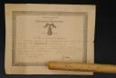 MEDAL OF MILITARY MERIT DIPLOMA OF A SOLDIER FROM THE 94th INFANTRY REGIMENT OF BAR LE DUC, Third Republic - World War I. 29780R
