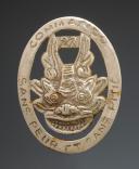 INSIGNE LOCAL MANUFACTURE OF "COMMANDO 27", Indochina War. 32015MR