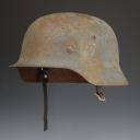 CASQUE DE L’ARMÉE DE TERRE ALLEMANDE, modèle 1935, Stahlhelm des Heeres Model 1935, Seconde Guerre Mondiale. 32271