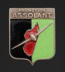 INSIGNE DE LA PROMOTION ASSOLANT DES CHANTIERS DE JEUNESSE ET MONTAGNE, Seconde Guerre Mondiale. 31968