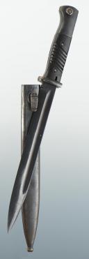 Photo 5 : BAÏONNETTE MAUSER ALLEMANDE, modèle K98K.