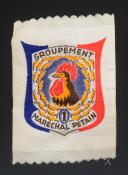 ÉCUSSON GROUPEMENT 1 groupe de direction DES CHANTIERS DE JEUNESSE, Seconde Guerre Mondiale. 31649-2