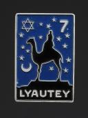 INSIGNE GROUPEMENT 46 groupe 7 Lyautey SUFFREN CHANTIER DE JEUNESSE, Seconde Guerre Mondiale. 31945R
