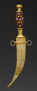 PETIT POIGNARD MAROCAIN dit Koumya, XXème siècle. 22906R