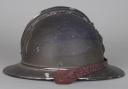Photo 3 : 391	CASQUE ADRIAN DU COMMERCE D'OFFICIER D'INFANTERIE, vers 1920.
