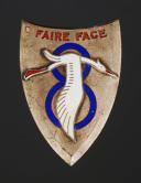 PATCH GROUP 46 group 8 "Faire Face" SUFFREN YOUTH WORKSITE, World War II. 31947-2