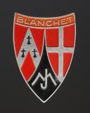 INSIGNE DE L'ÉQUIPE BLANCHET DES CHANTIERS DE JEUNESSE ET MONTAGNE, Seconde Guerre Mondiale. 31959